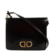 Delvaux Vintage Black Box Calf Camargue Bag
