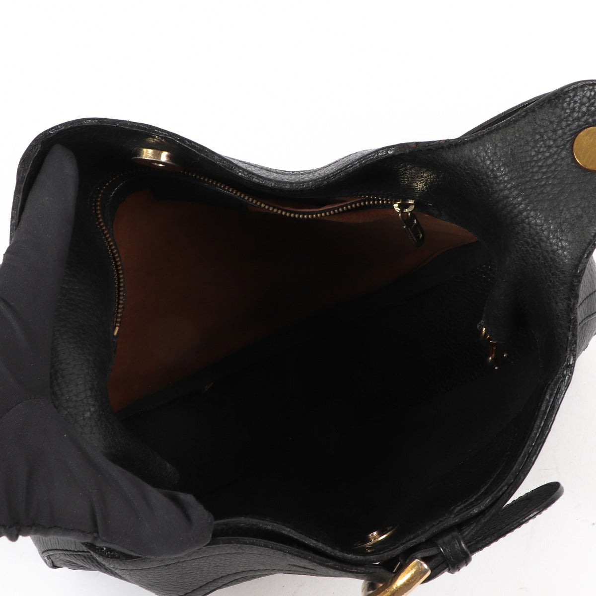 Delvaux Souverain Black Crossbody Bag