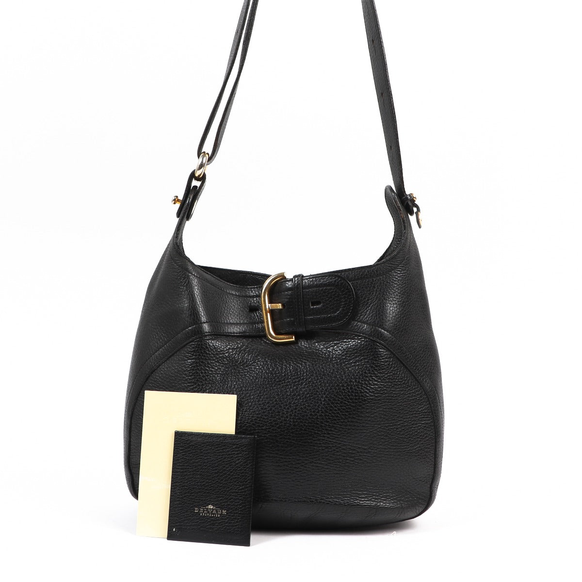 Delvaux Chardonnay Black Crossbody Bag