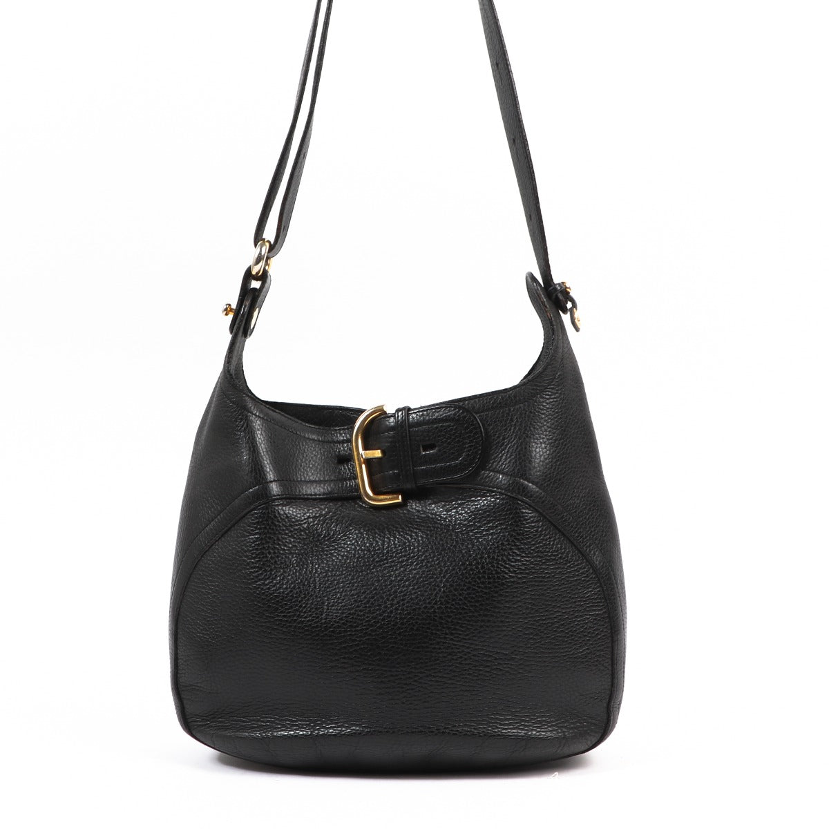 Delvaux Chardonnay Black Crossbody Bag