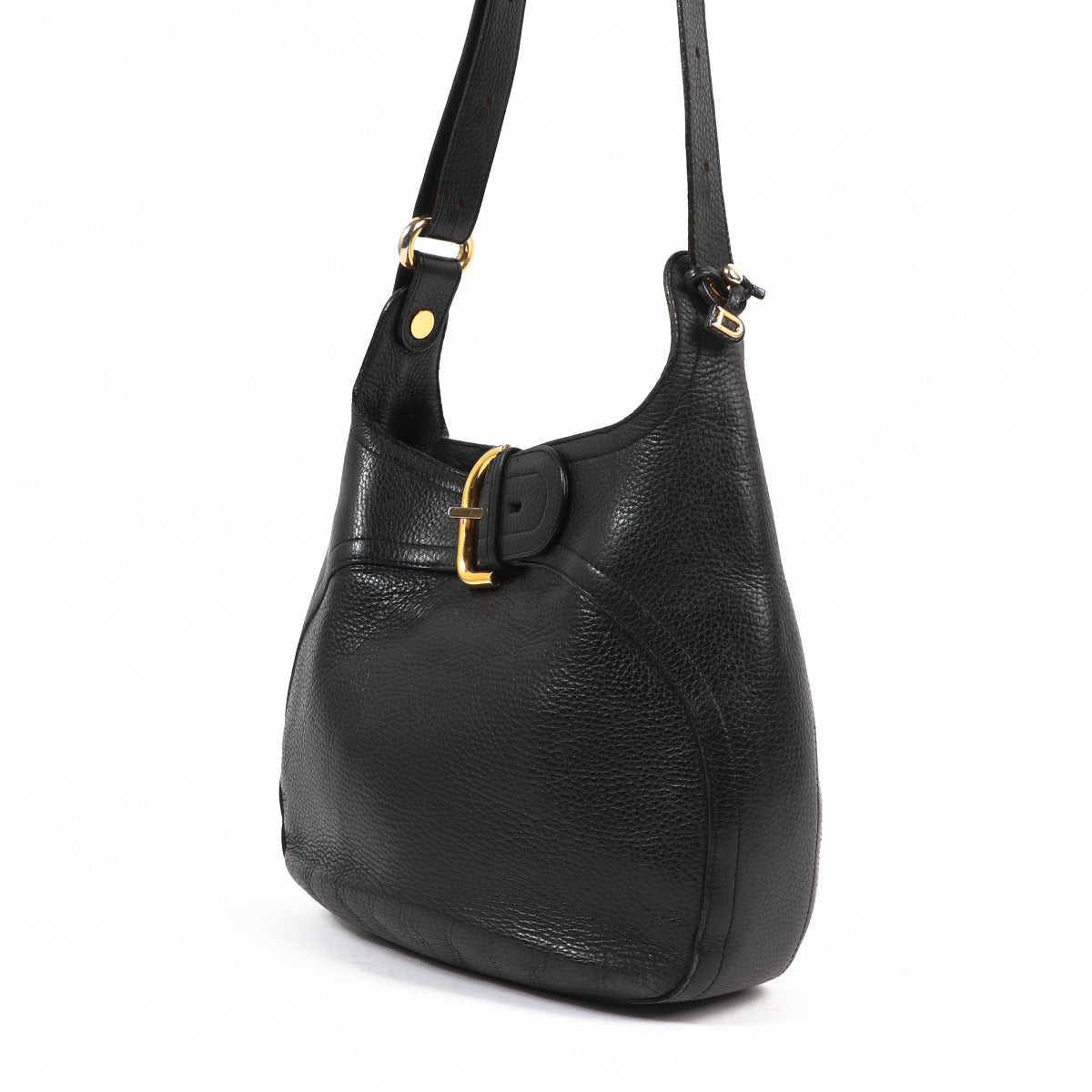 Delvaux Souverain Black Crossbody Bag