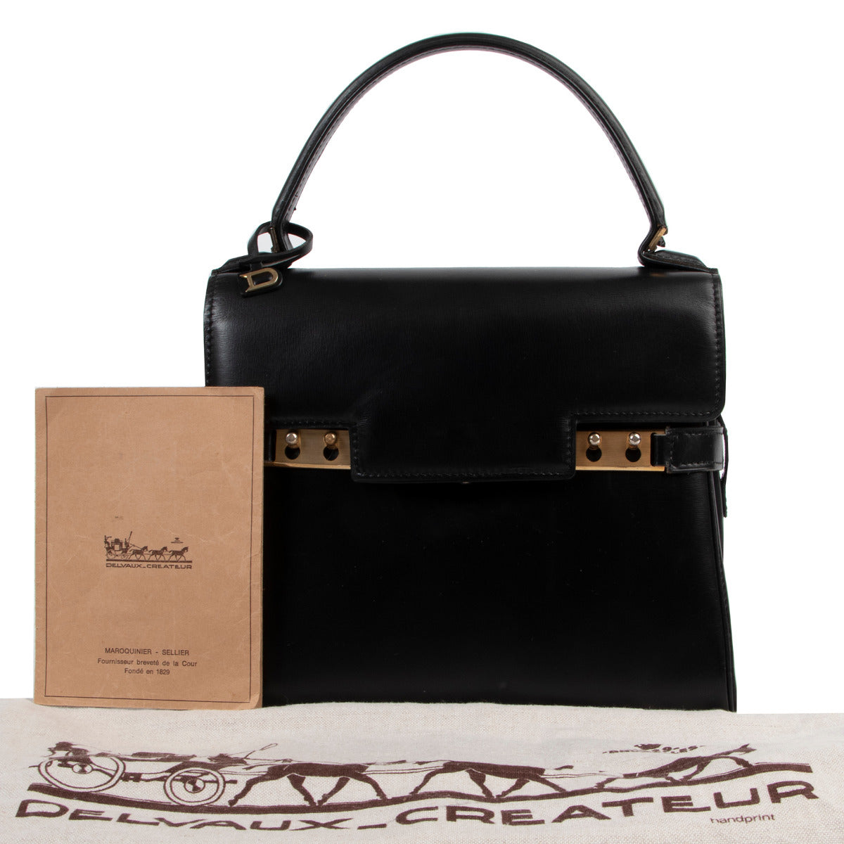 Delvaux Vintage Black Tempête PM