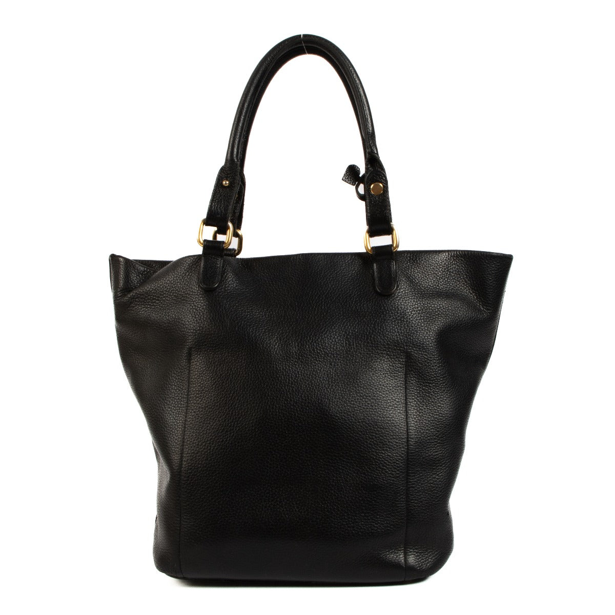 Delvaux Zwart Leren Meli-Melo Tas