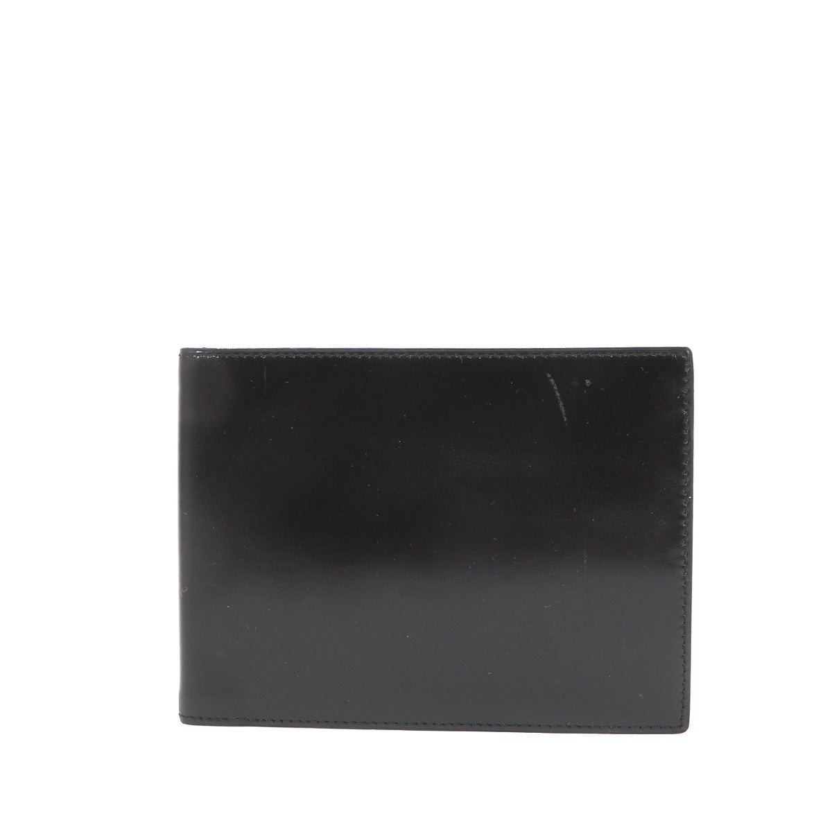 Delvaux Black Box Calf Bi-fold Wallet
