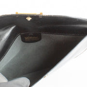 Authentic Preloved Delvaux Black Patent Vintage Clutch on Labellov.com