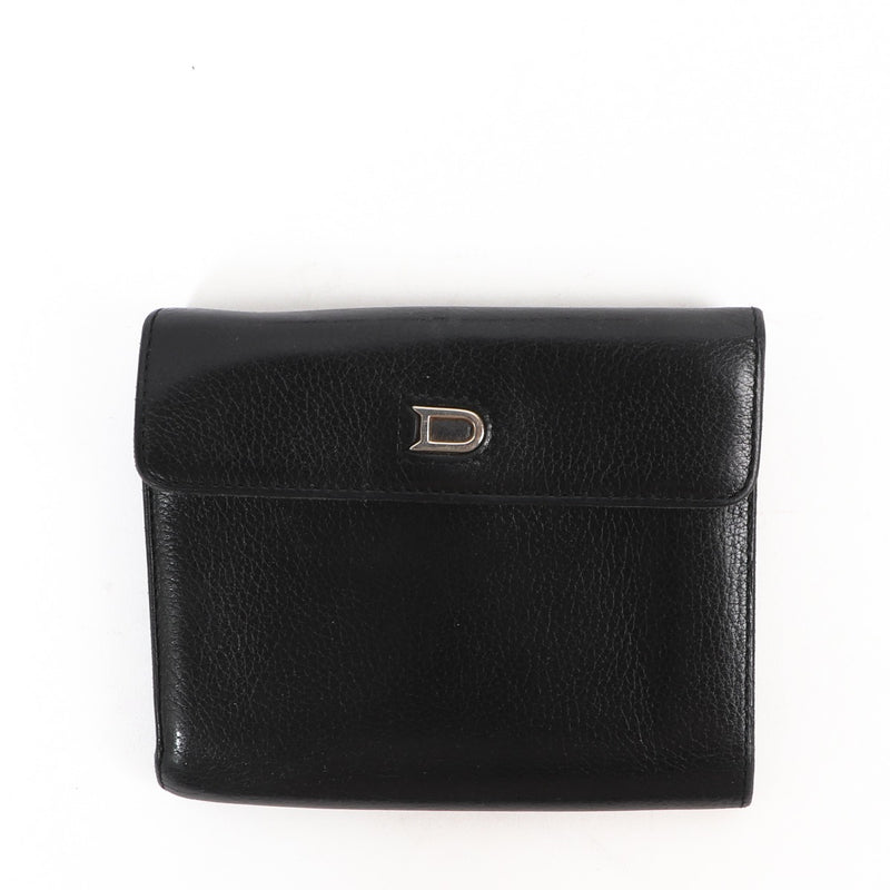 Delvaux Black Bingo Wallet