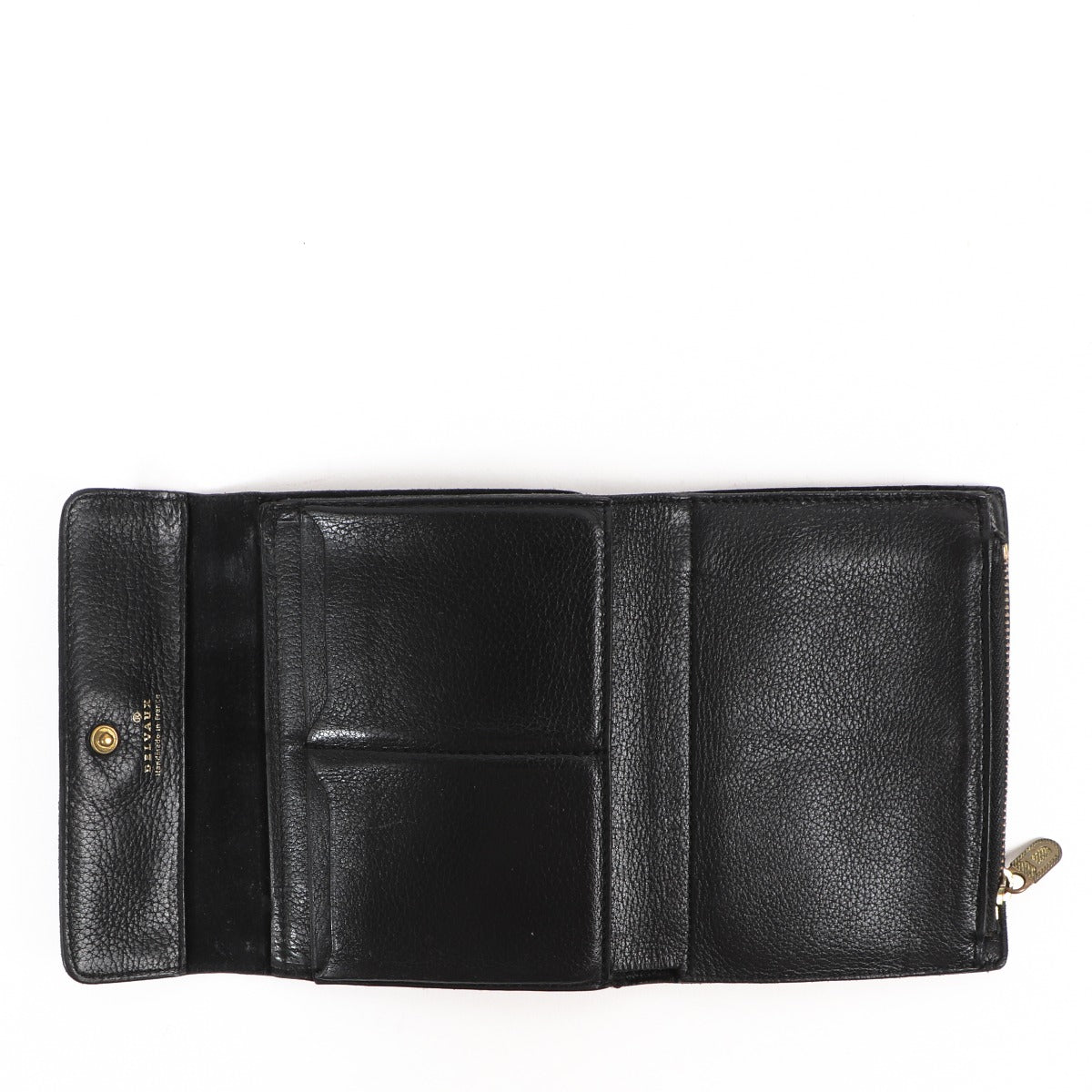 Delvaux Black Bingo Wallet