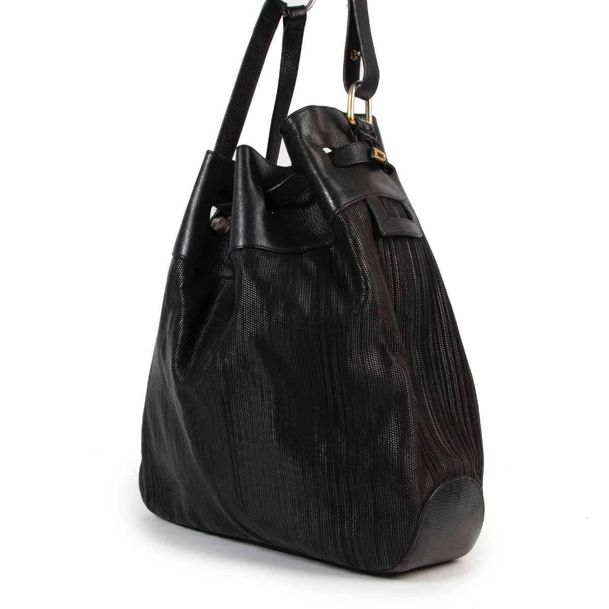 Shop safe online authentic second hand Delvaux Black Toile De Cuir Shoulder Bag. Buy online Delvaux Black Toile De Cuir Shoulder Bag in a safe way. Shop Delvaux Black Toile De Cuir Shoulder Bag online safely.