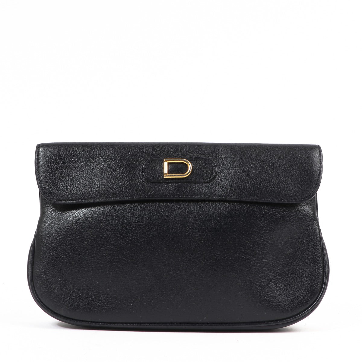 Delvaux Blue Leather Vintage Pochette