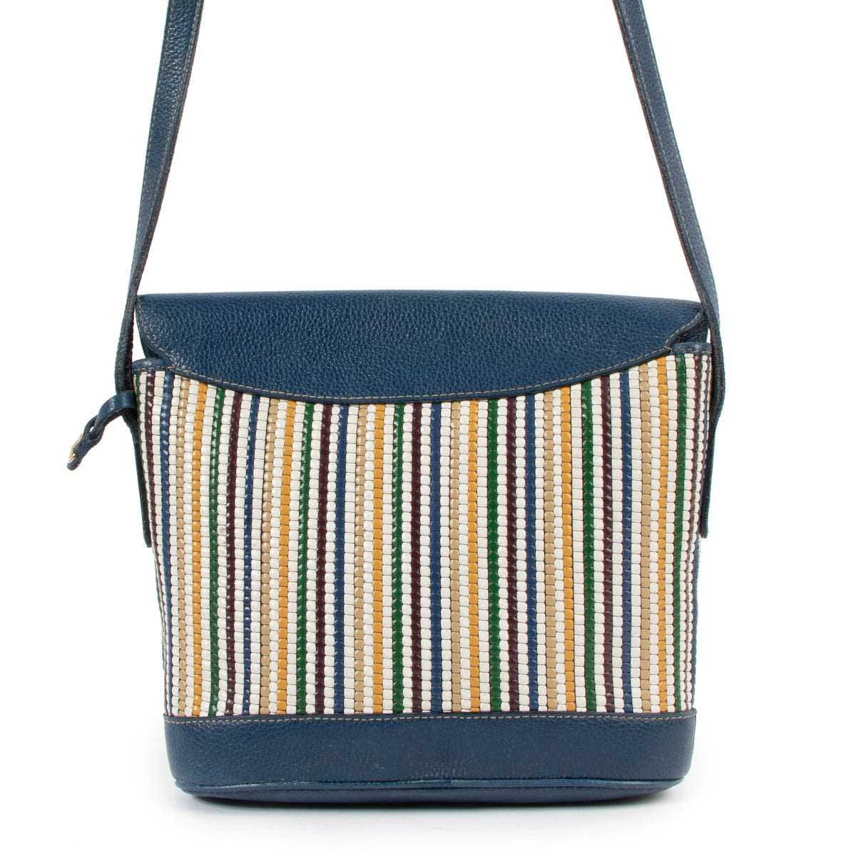 Delvaux Multicolour Toile De Cuir Vintage Crossbody Bag