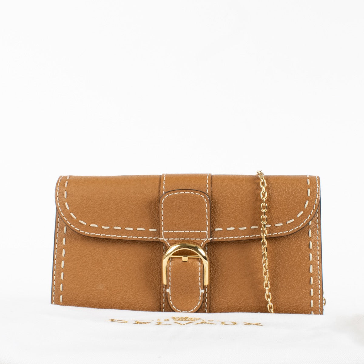 Authentic Preloved Delvaux Vegetal Rodeo Calf Brilliant Long Wallet on labellov.com