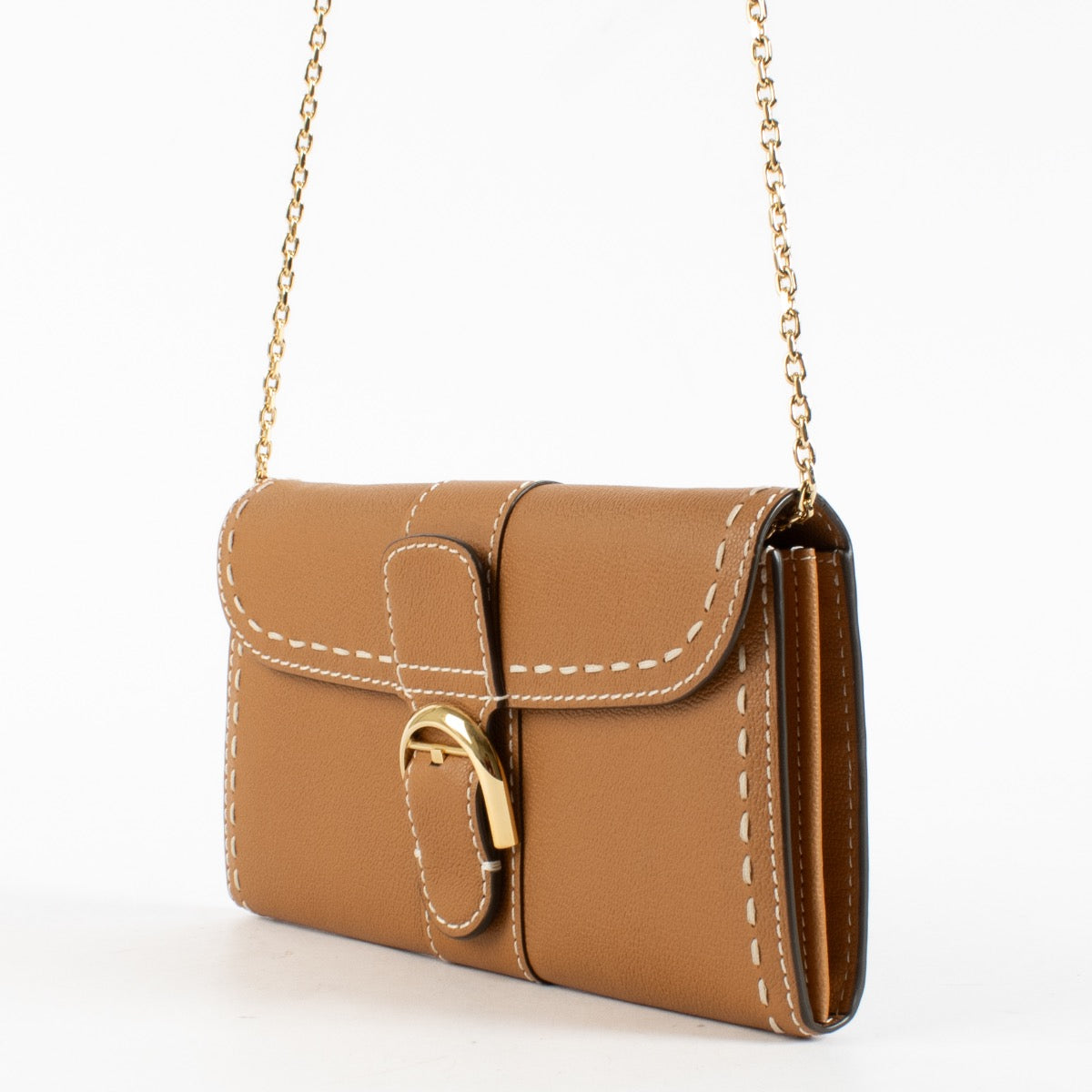 Authentic Preloved Delvaux Vegetal Rodeo Calf Brilliant Long Wallet on labellov.com