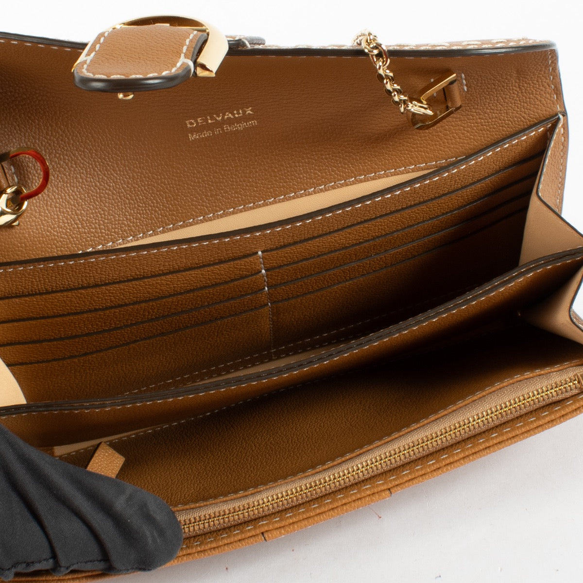 Authentic Preloved Delvaux Vegetal Rodeo Calf Brilliant Long Wallet on labellov.com