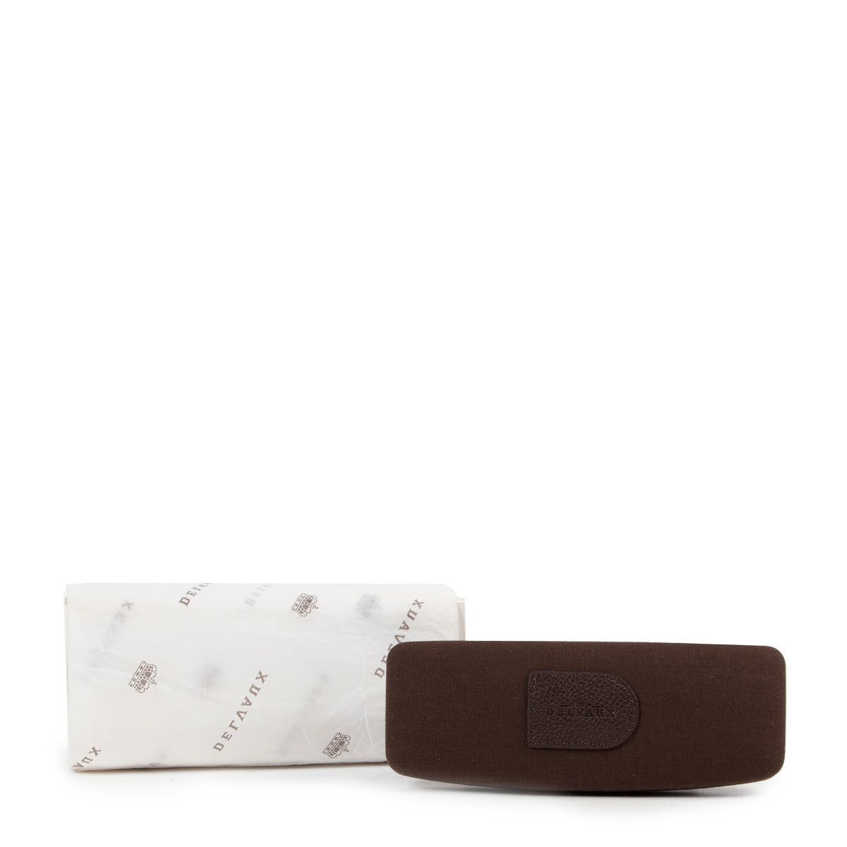 Delvaux Brown Glasses Case