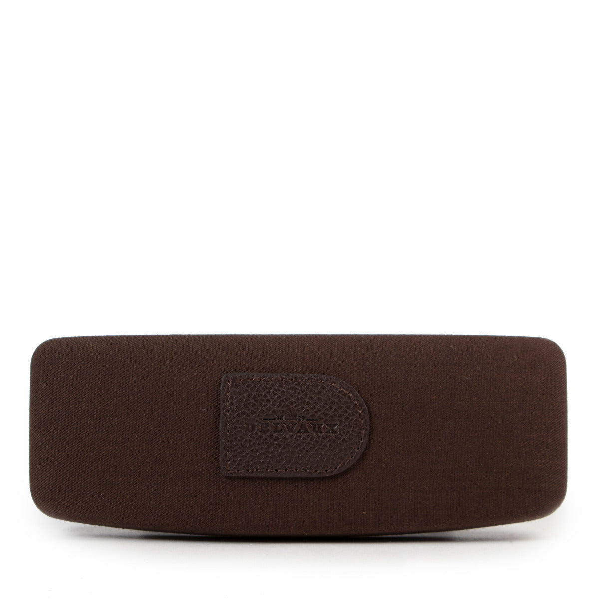 Delvaux Brown Glasses Case