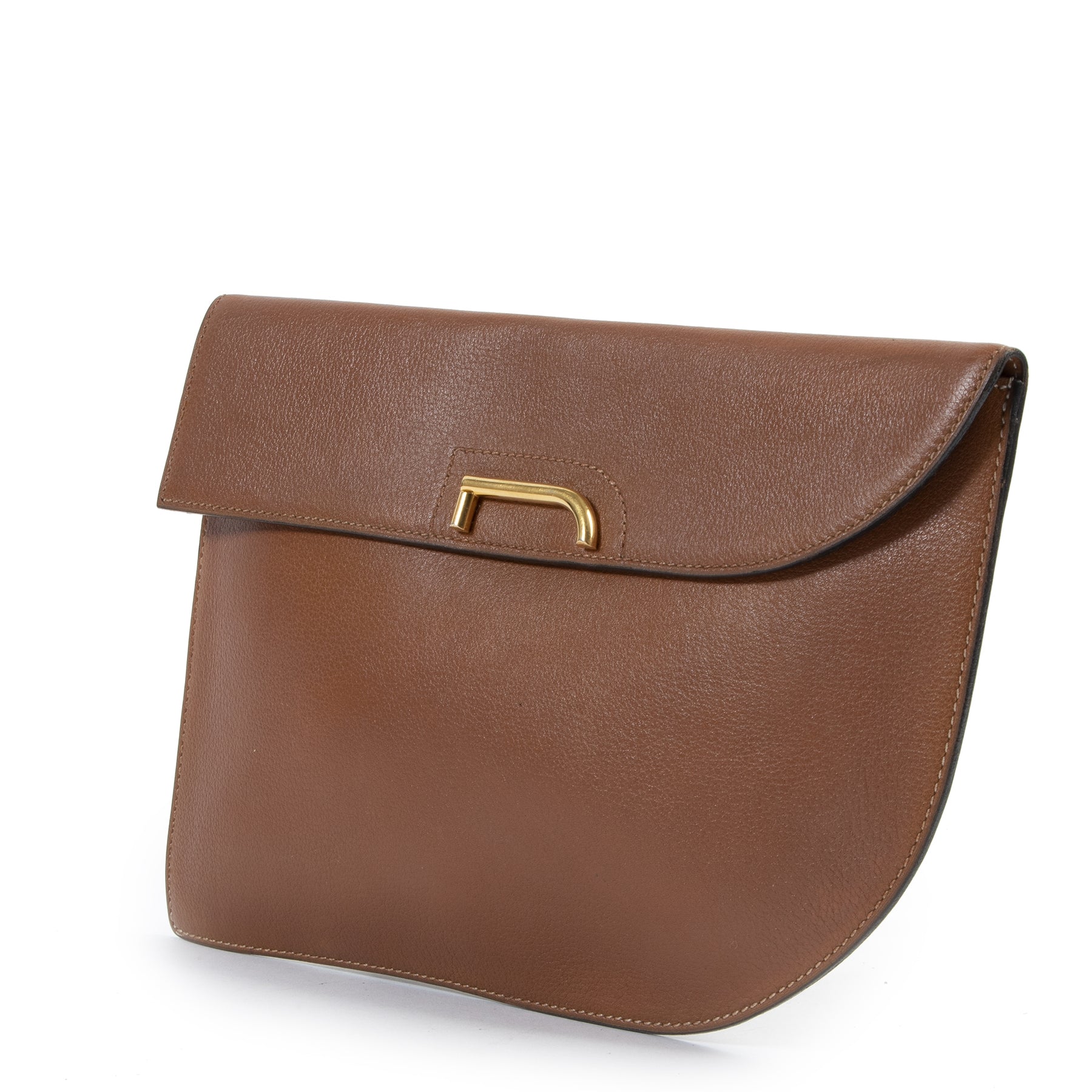 shop safe online Delvaux Cognac Clutch
