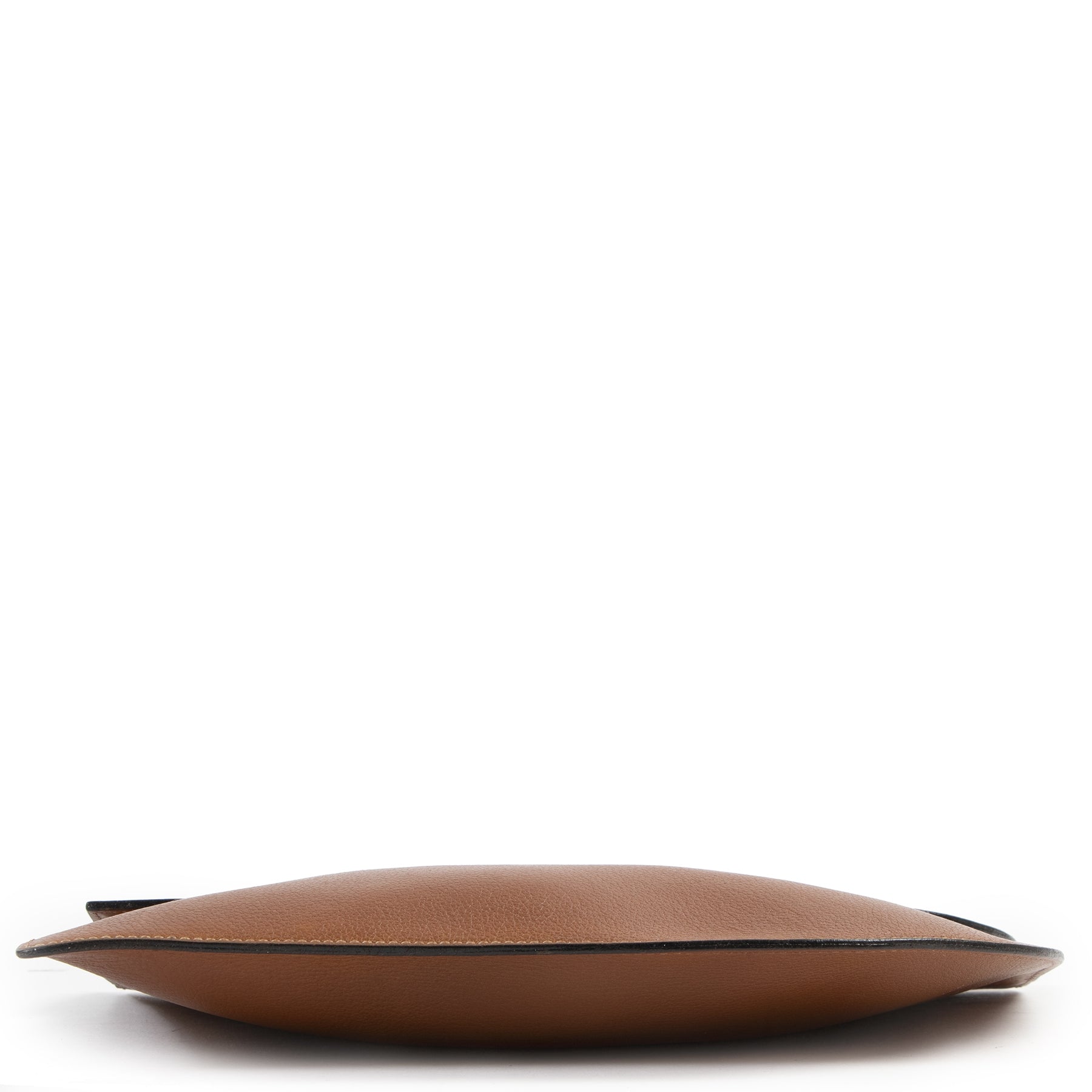Delvaux Cognac Clutch