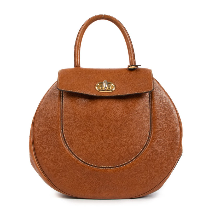Delvaux Extase Cognac Galop Bag