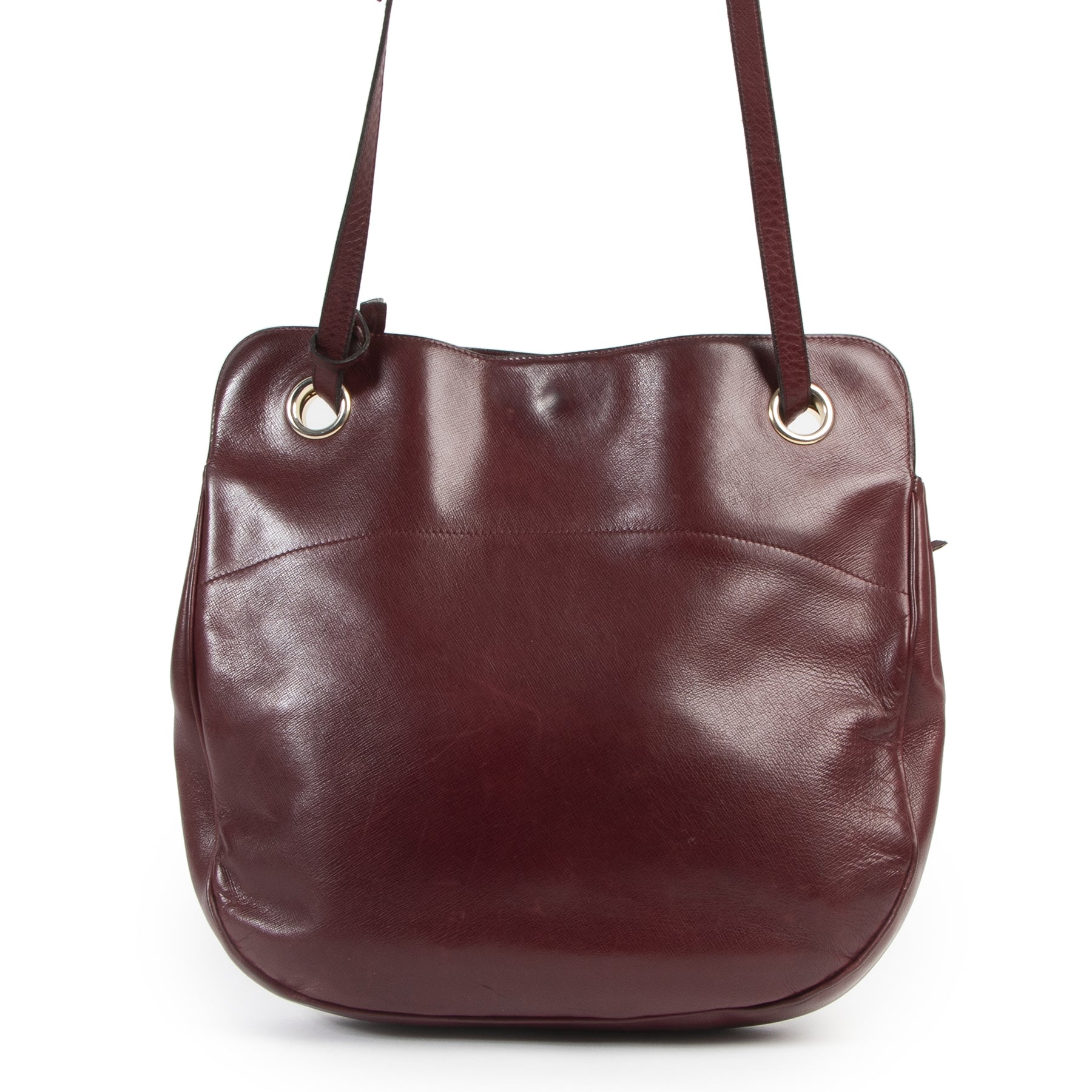 Delvaux Bordeaux Shoulder Bag