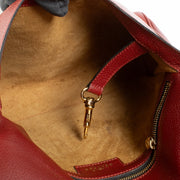Authentic Second Hand Delvaux Burgundy Impromptu Bag on Labellov.com