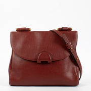 Authentic Second Hand Delvaux Burgundy Impromptu Bag on Labellov.com