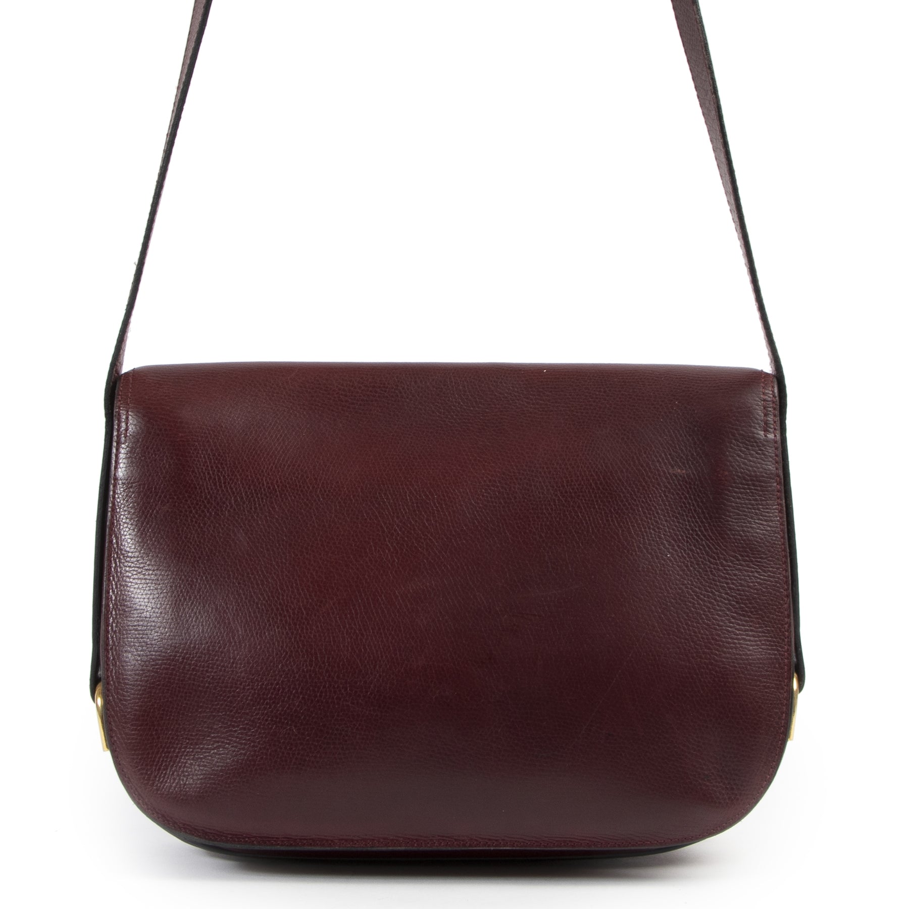 Delvaux Bordeaux Crossbody Bag