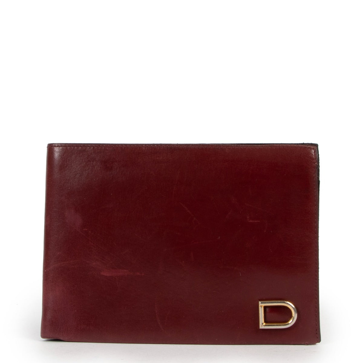 Delvaux Burgundy Wallet