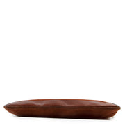 Delvaux Rust Suede and Leather Clutch Bag for sale