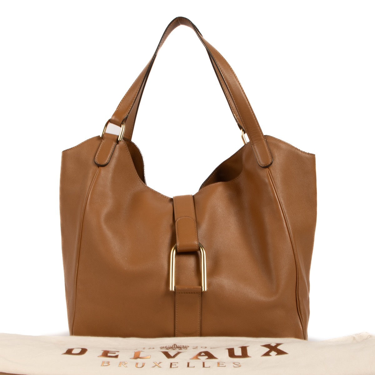 Shop 100% authentic second-hand Delvaux Vegetale Polo Givry Besace Shoulder Bag on Labellov.com