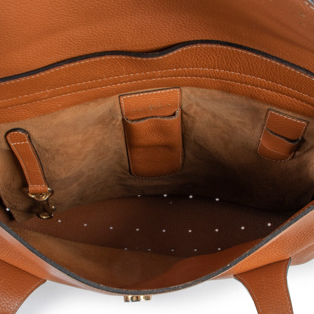Delvaux Cognac Shoulder Bag now available at Labellov Luxury. Buy and sell designer items. Buy secondhand or vintage delvaux handbags and items for a reasonable price.