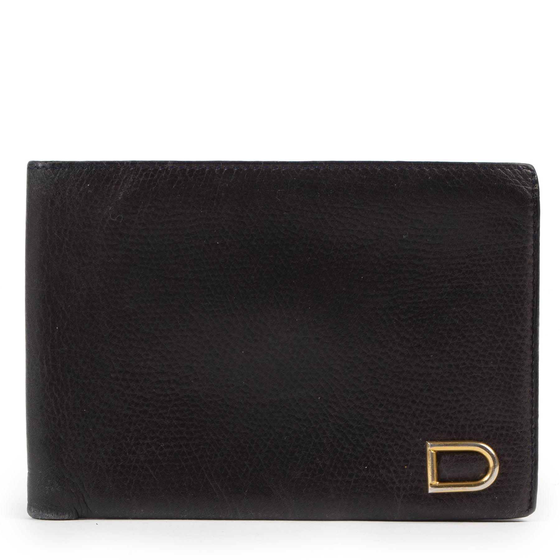 Delvaux Blue Flap Wallet pour le meileur prix