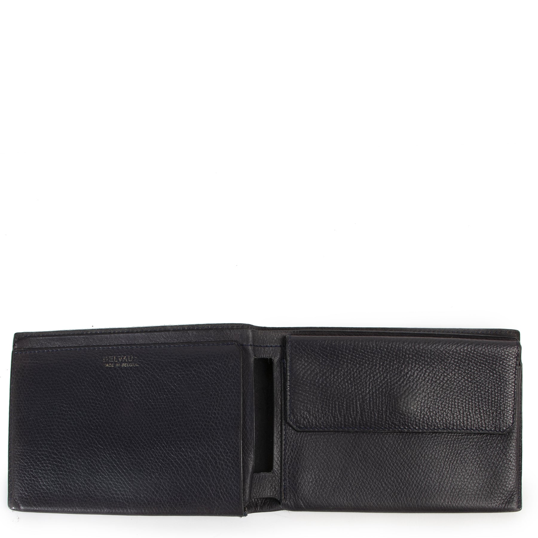 Are you looking for an authentic designer Delvaux Blue Flap Wallet?