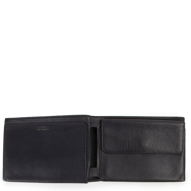 Are you looking for an authentic designer Delvaux Blue Flap Wallet?