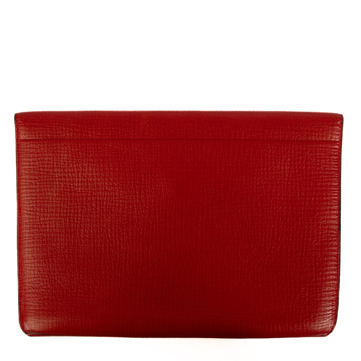 Shop safe online at Labellov in Antwerp, Brussels and Knokke this 100% authentic second hand Delvaux Red Enveloppe Clutch