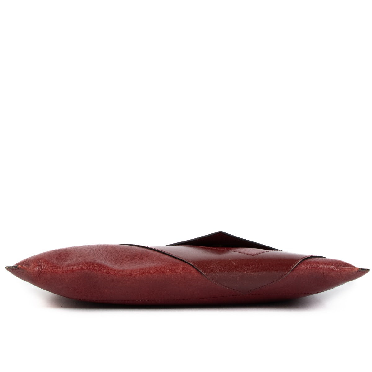 Delvaux Vintage Rode Grote Clutch