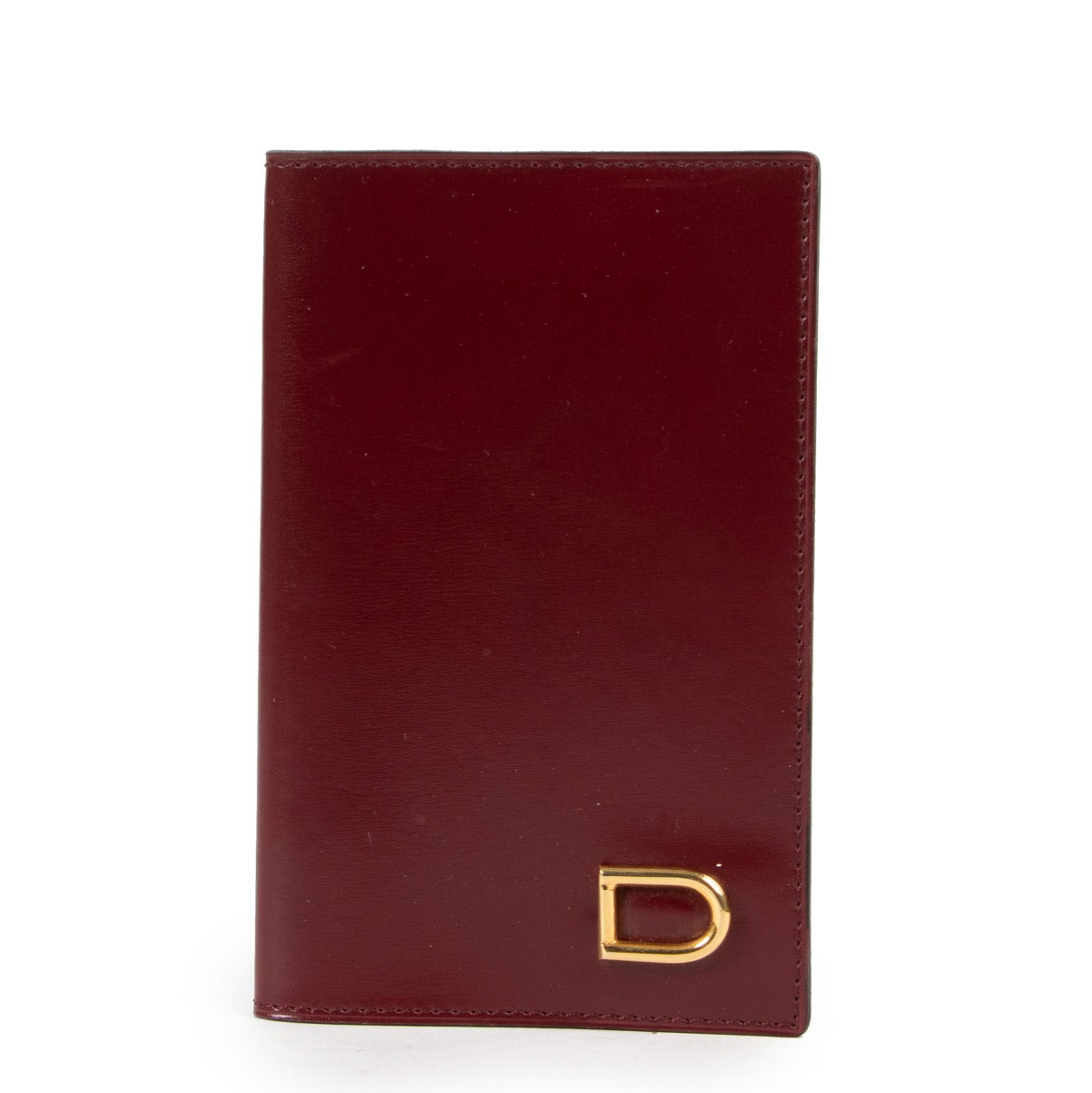 Delvaux Burgundy Address Book