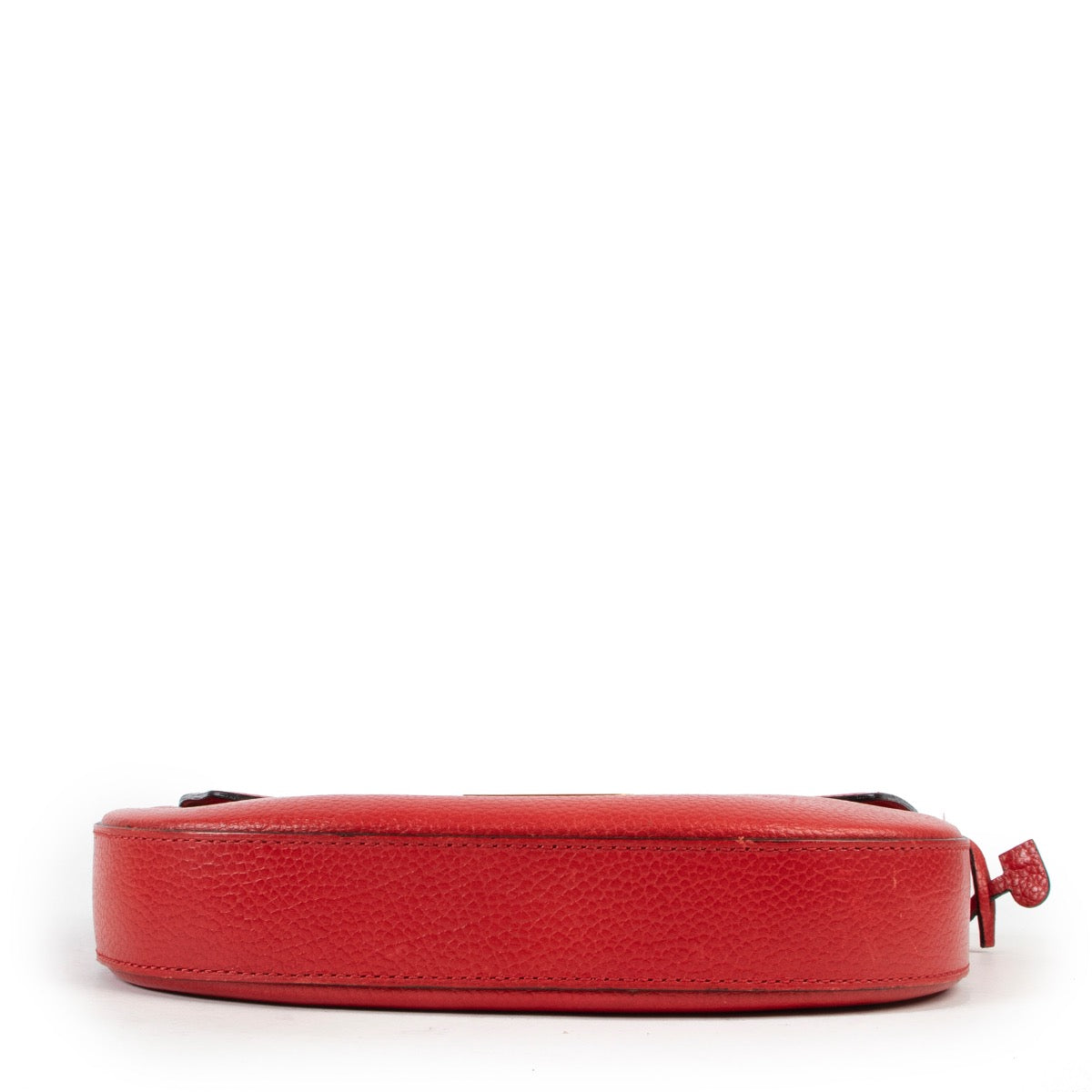 Delvaux Red Leather Crossbody now available at Labellov. Secondhand and vintage Delvaux Red Crossbody