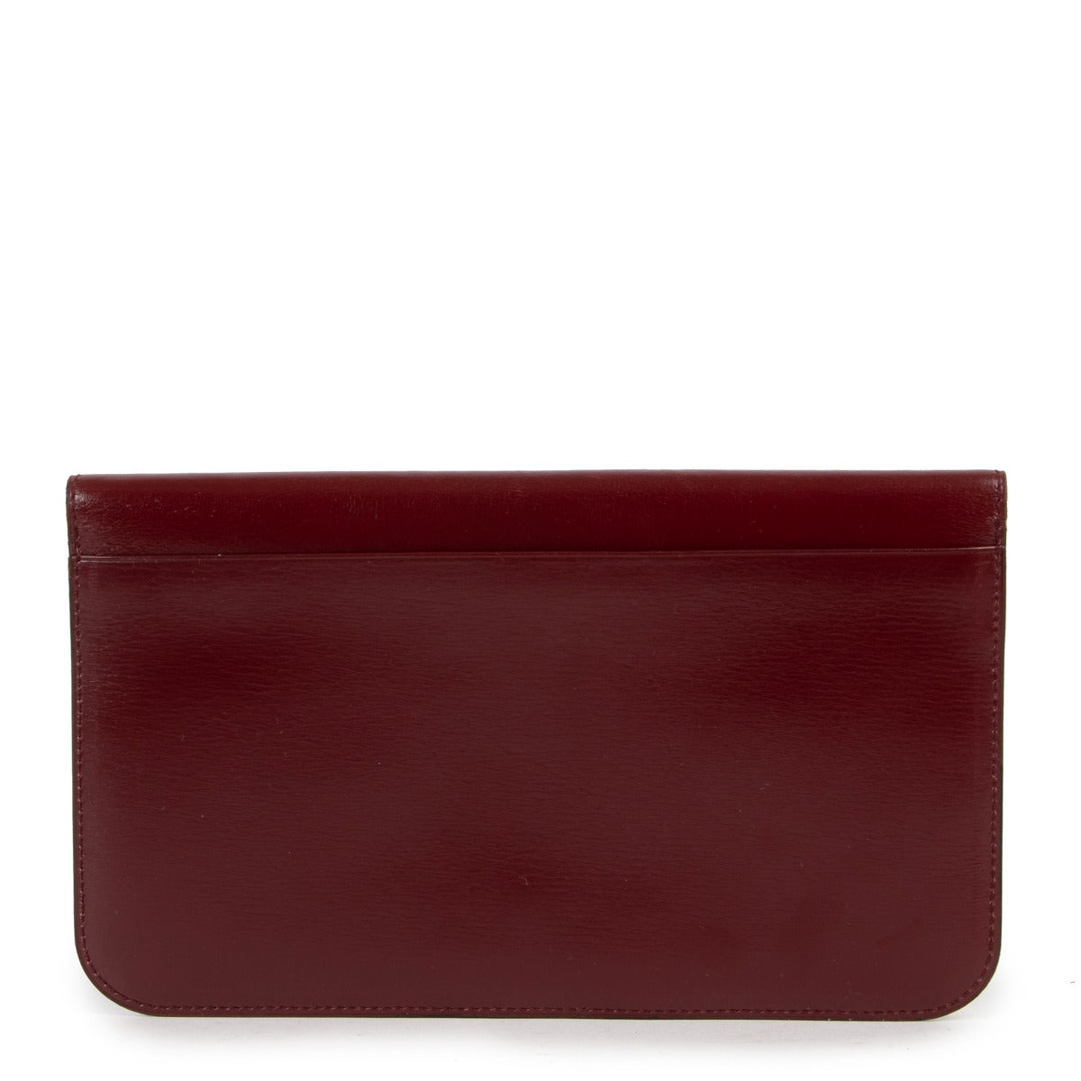 Delvaux Burgundy Wallet Bills now available at Labellov. Secondhand vintage Delvaux wallet