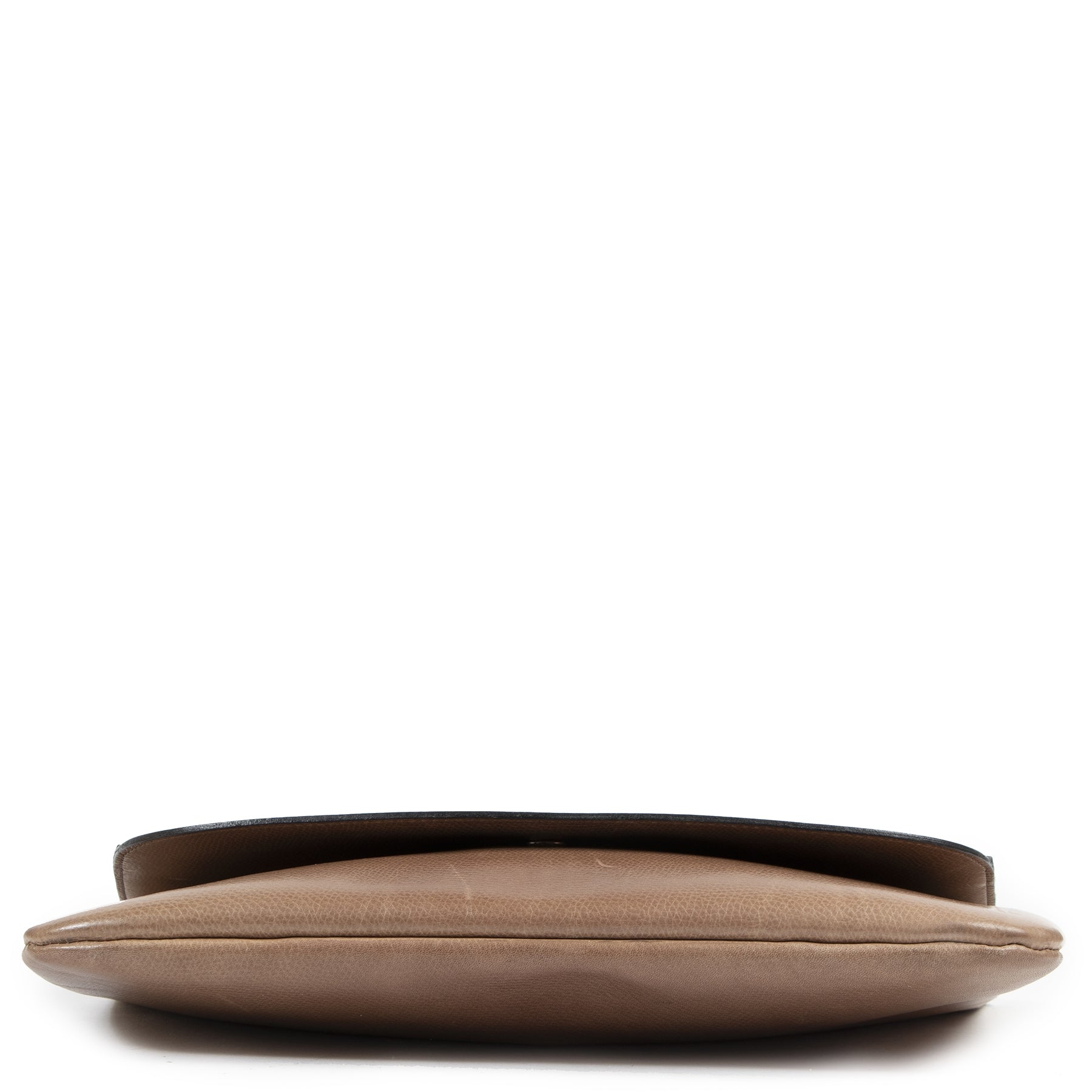 Delvaux Taupe Clutch