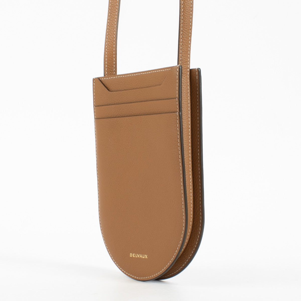Authentic Second Hand Delvaux Vegetal Zele Calf Leather Pin Cross Over Bag on Labellov.com