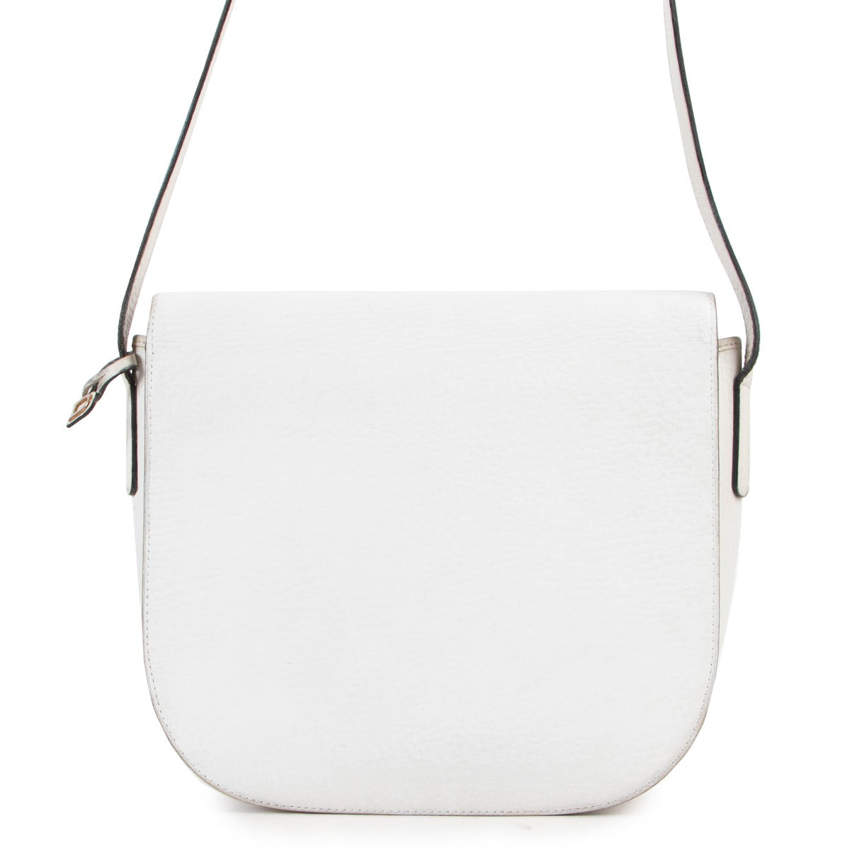 Secondhand Delvaux White and Green Crossbody available at Labellov Luxury in preloved condition, ready to buy online or in store.