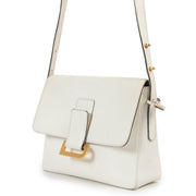 Delvaux White Poirier Crossbody Bag now available at Labellov Luxury. Vintage delvaux bag in good preloved condition.