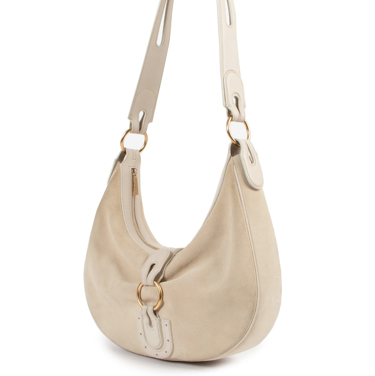 Delvaux White Nubuck Camille Shoulder Bag available at Labellov for a reasonable price and in good condition. Buy this secondhand delvaux bag. Vintage Delvaux Camille bag