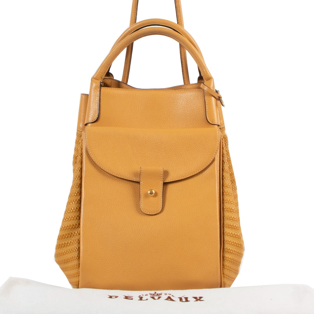 Delvaux Houblon Tissage Côtelé Belon Bag