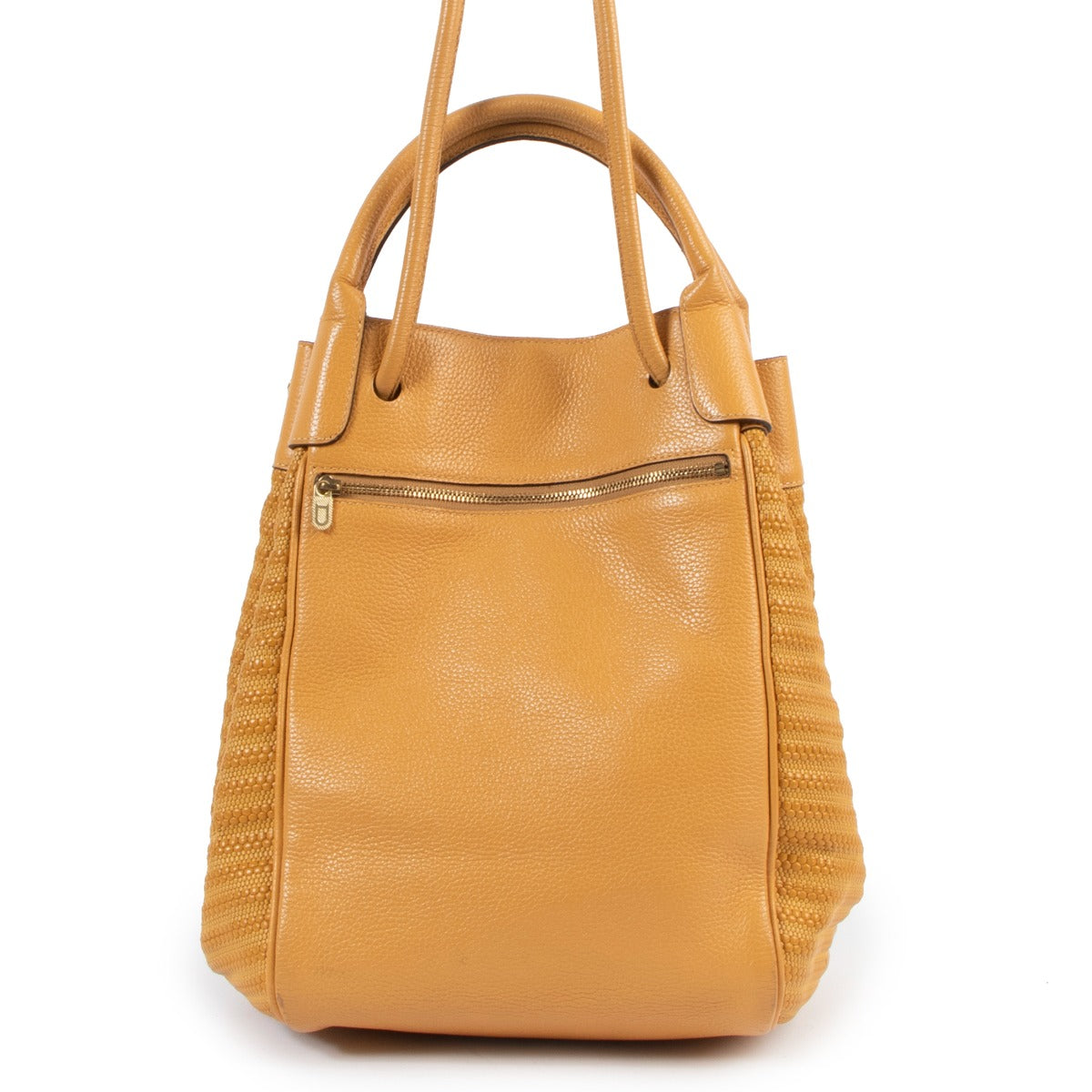 Delvaux Houblon Tissage Côtelé Belon Bag