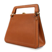 Delvaux Bloody Mary PM Cognac Top Handle Bag
