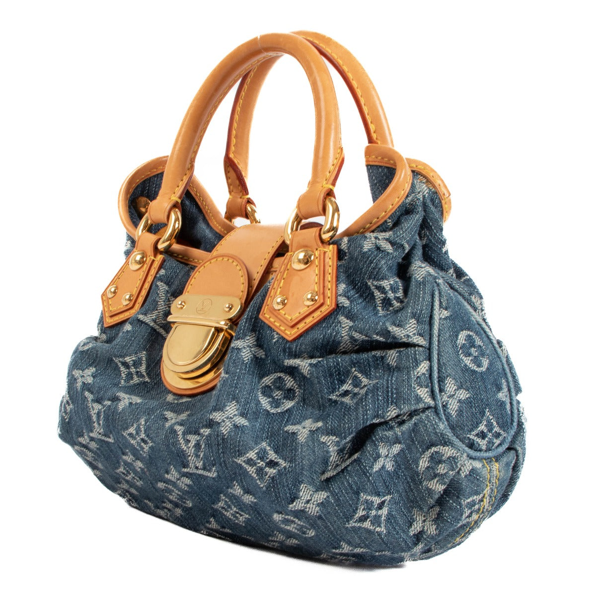 Louis Vuitton Monogram Denim Pleaty Bag