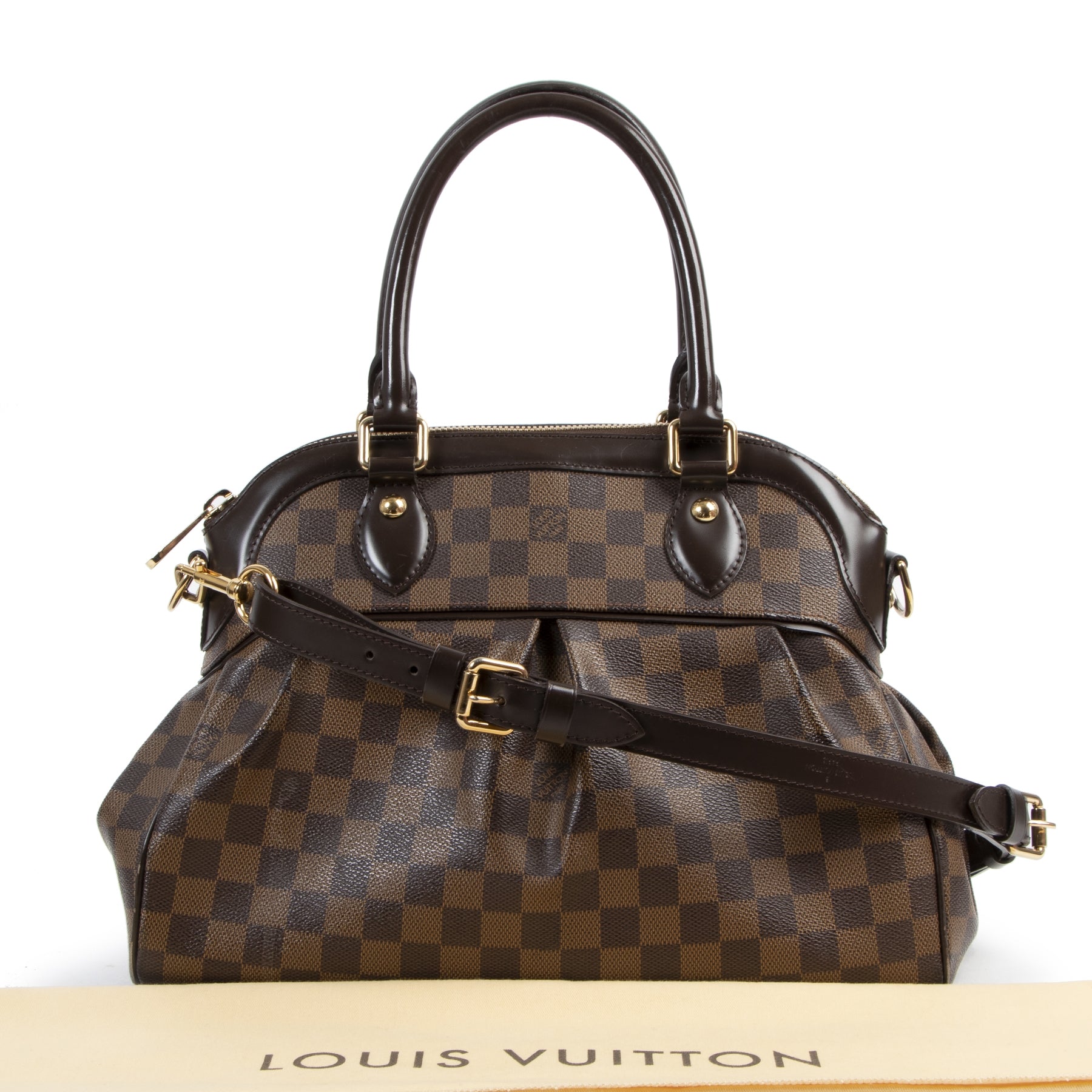 Louis Vuitton Damier Trevi Top Handle Bag