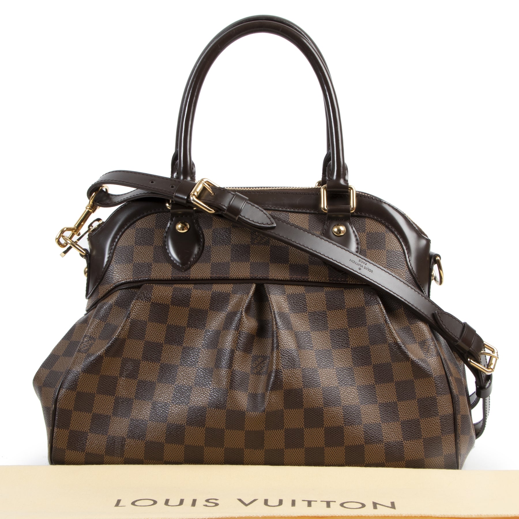 Louis Vuitton Damier Trevi Top Handle Bag pour le meilleur prix chez Labellov à Anvers