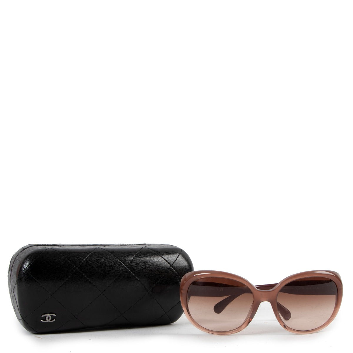 Chanel 5184 CC Diamond Quilting Mocha Brown Sunglasses